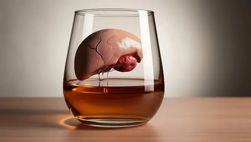 Gráfico mostrando el impacto del alcohol en los órganos del cuerpo humano